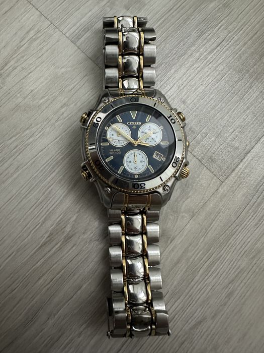 Se vinde un superb rar citizen 3510 aqua dial dual tone!