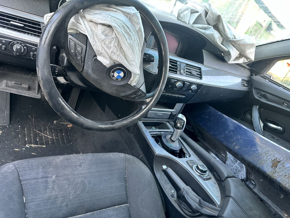 Бмв е60 2.0 177 коня на части фейс