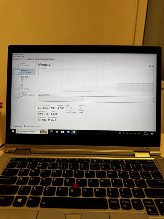 Lenovo Thinkpad 370 Yoga, Touch screen