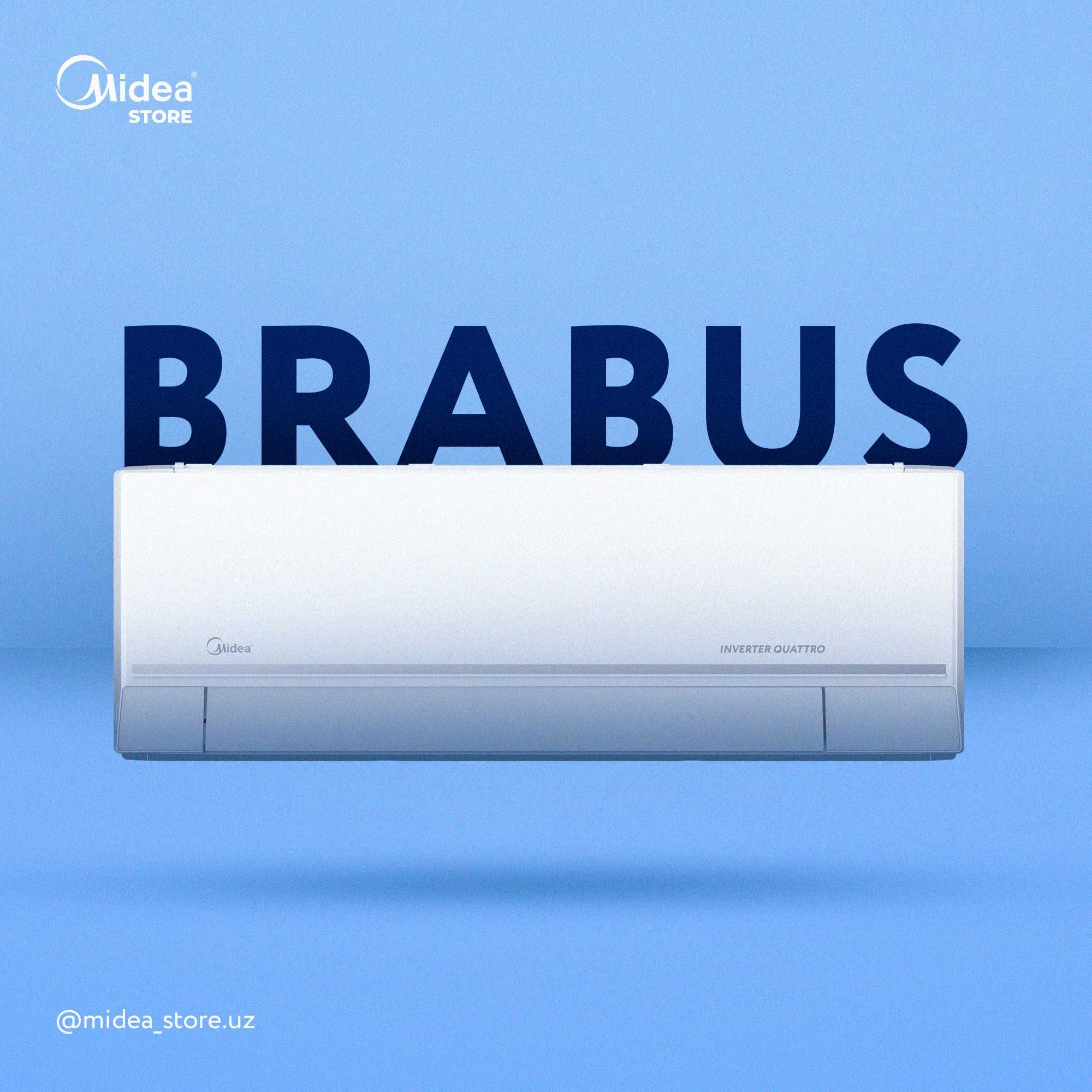 Акция, кондиционер мидея / konditsioner Midea BRABUS 9 INVERTER: 610 у ...