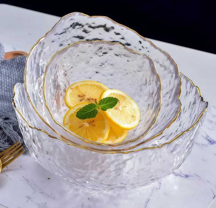 Набор мисок стеклянные