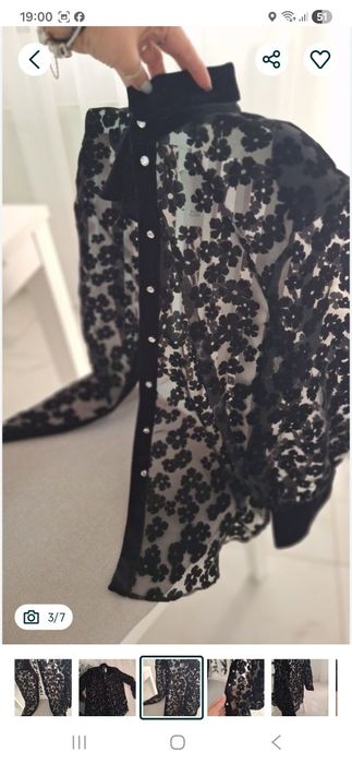 Cămașă damă,nouă, cu etichetă, mărimea 38