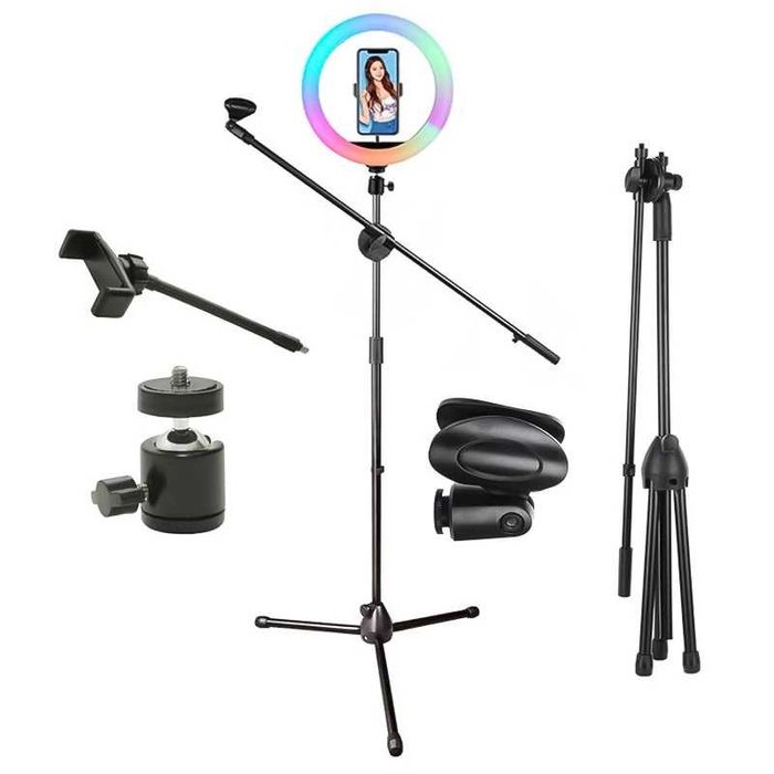 Штатив для съемки сверху в комплекте крутящая шарнирная головка