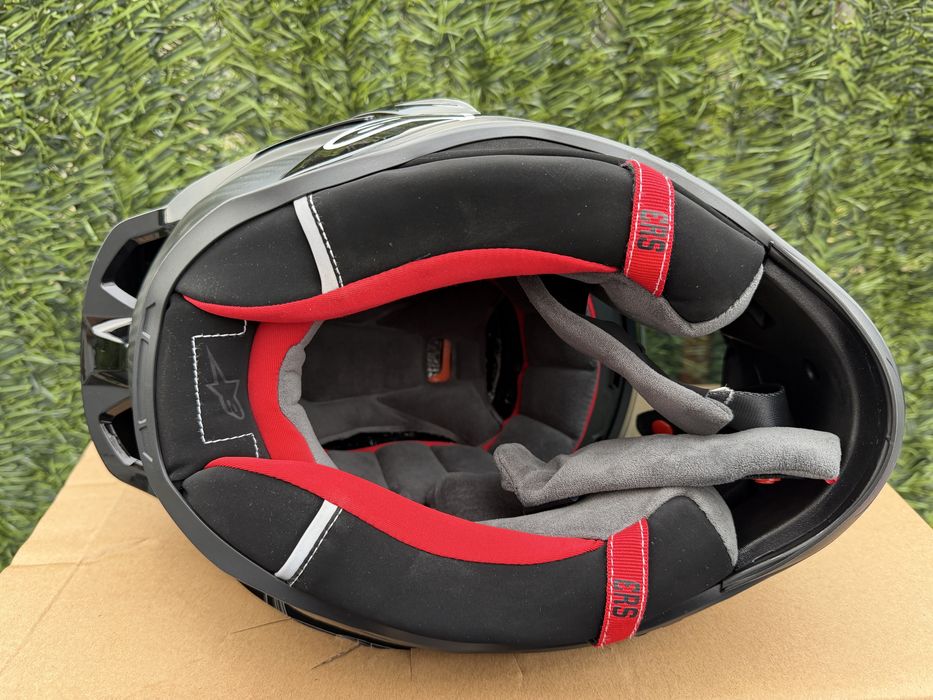 Каска Alpinestars Supertech r10 Carbon size S(55-56)