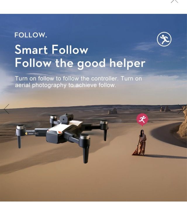 Drona S2S noua, Algena, 8K, 25 min zbor