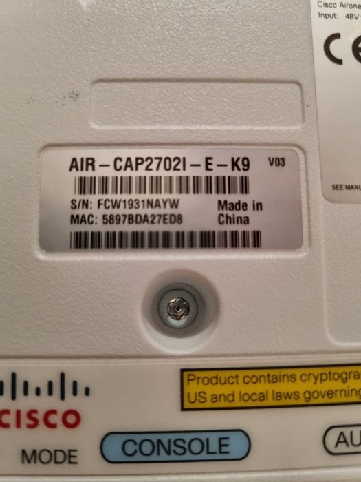 Точка доступа Cisco Air-Cap 27021-E-K9.