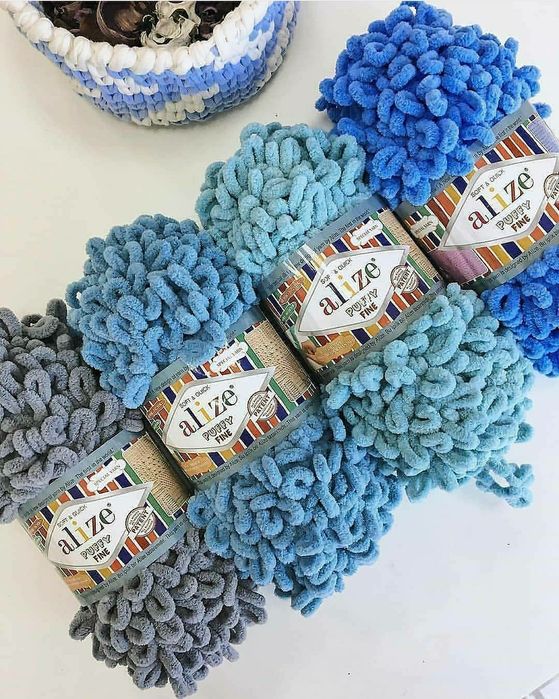 Пряжа Alize Puffy