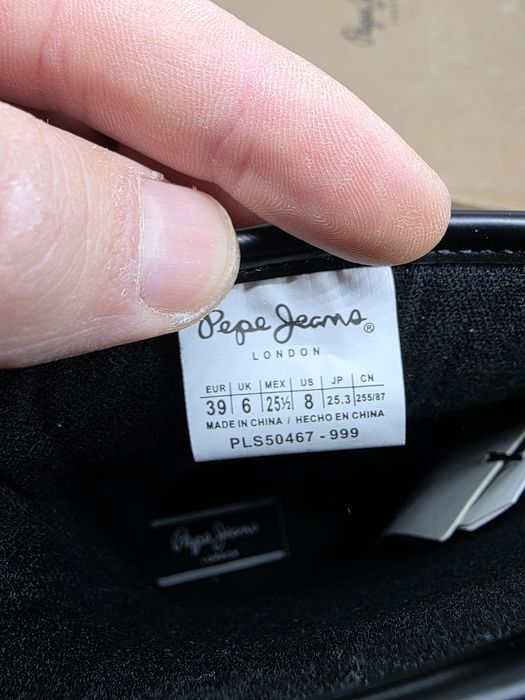 Cizme Pepe Jeans Gum Zip nr. 39
