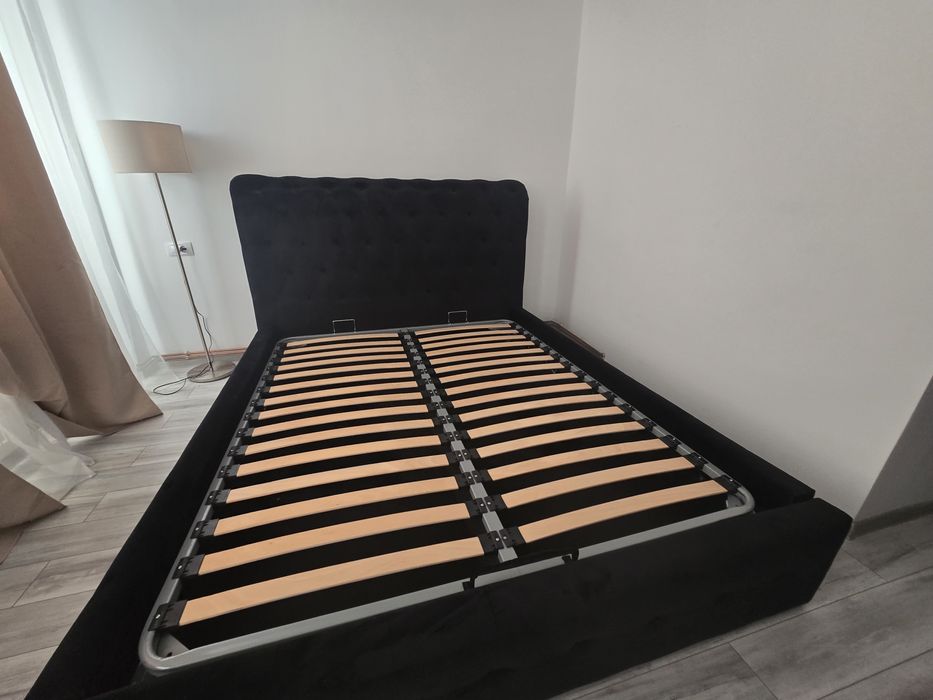 Pat tapițat Lemet 160x200