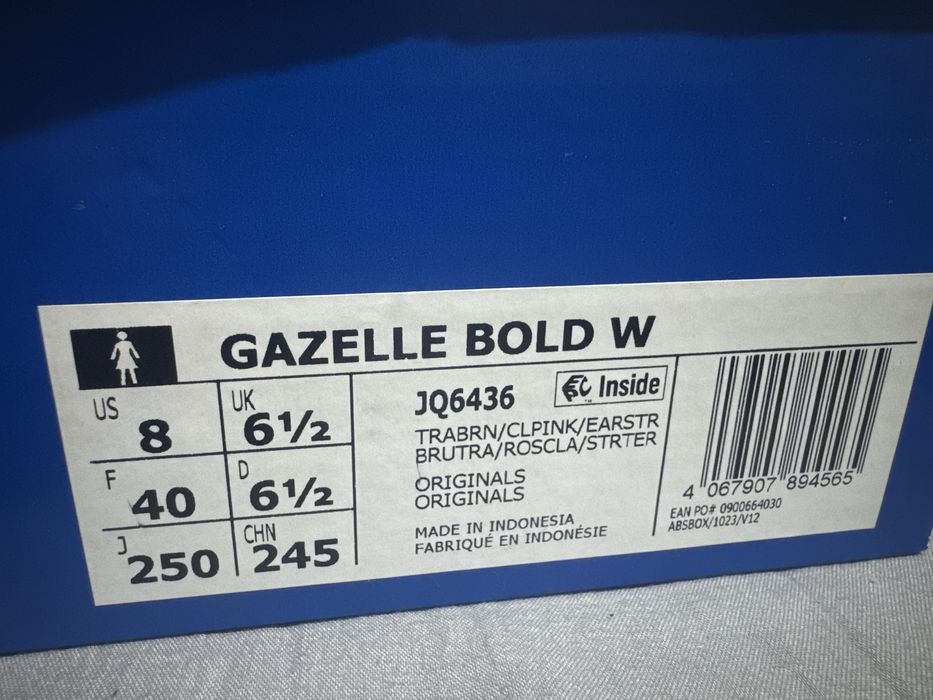 Adidas Gazelle Bold W