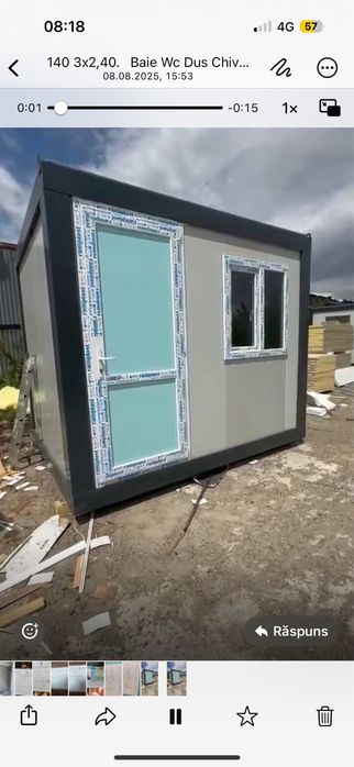 Vand containere modulare