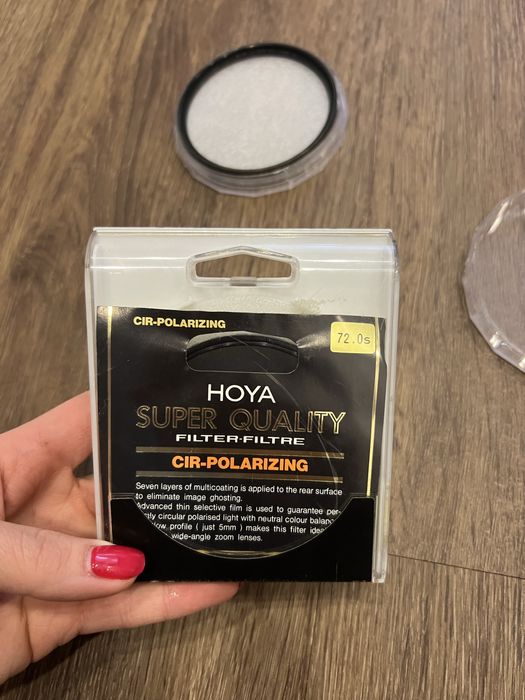 Поларизационен филтър HOYA 72mm