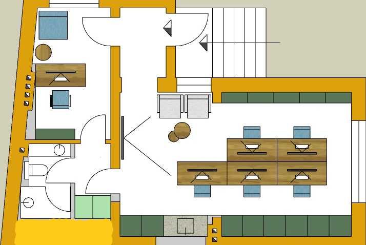 Дава се под наем Офис в Русе, Център - 53 кв.м за 306 € - Снимка #8
