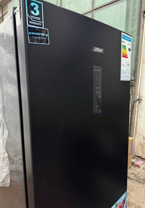 Холодильник Ziffler FRF-290BFB Inverter No Frost