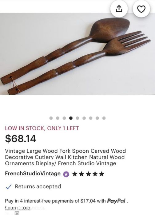 Lingură și furculiță rustică