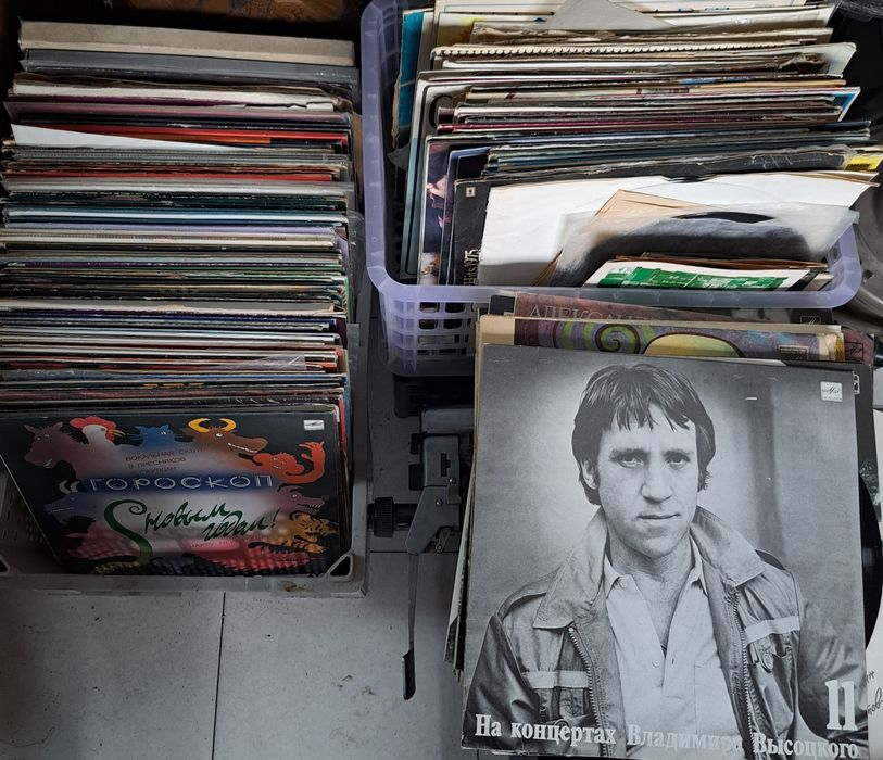 Виниловые пластинки. СССР.