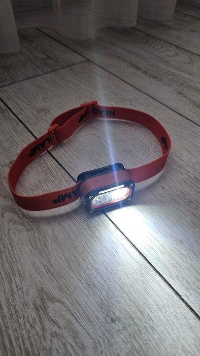 Налобный фонарь с сенсером