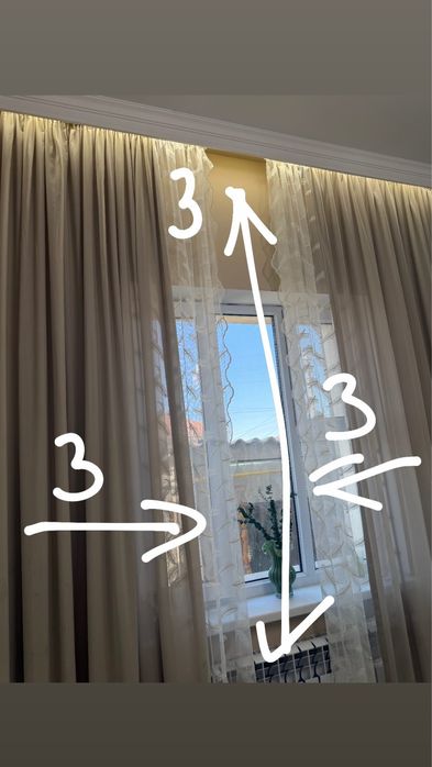 Шторы материал капроннннн