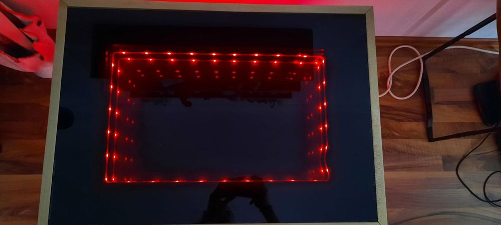 Măsuță cafea cu efect 3D