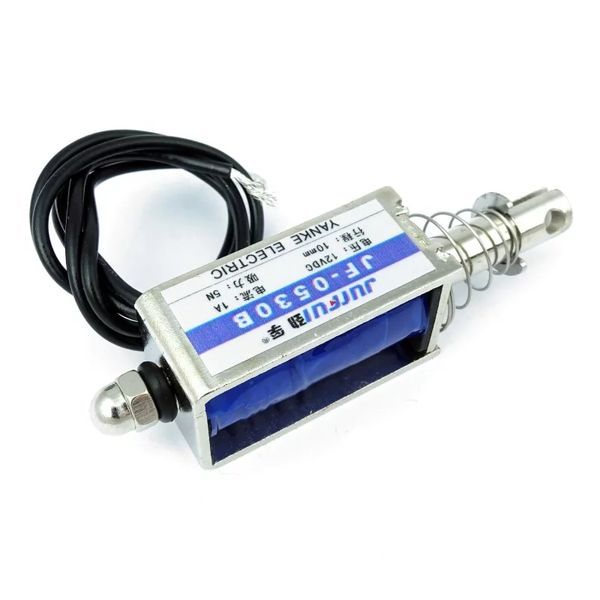 JF-0530B Притеглящ електромагнит 12V 0.5kg 5N