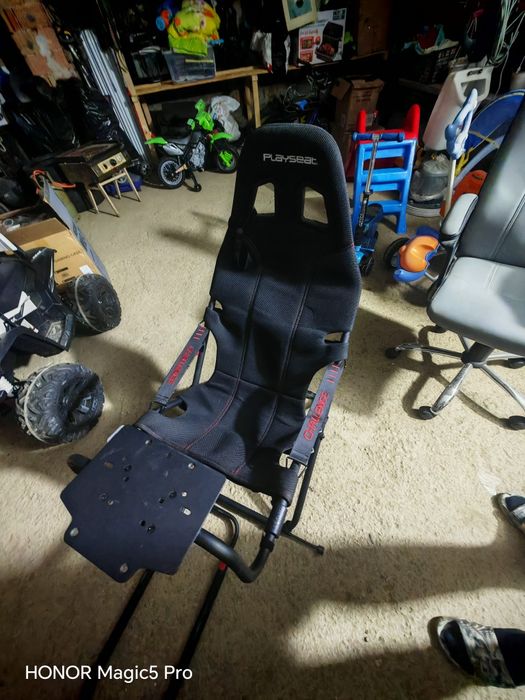 Scaun gaming - Cockpit Playseat Challenge ActiFit, Pliabil, Negru