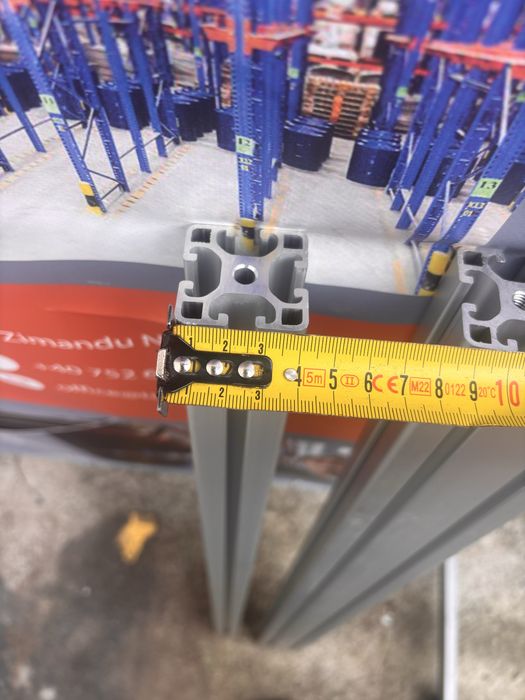 Profile aluminiu Item 45x45 45x80