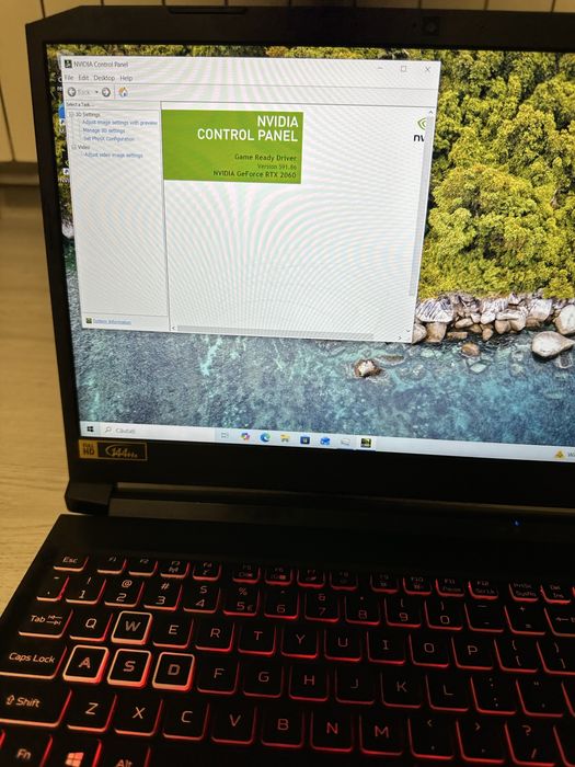 Laptop Gaming Acer Nitro 5 AN515-55 - i7-10870H / RTX 2060 / 16GB RAM