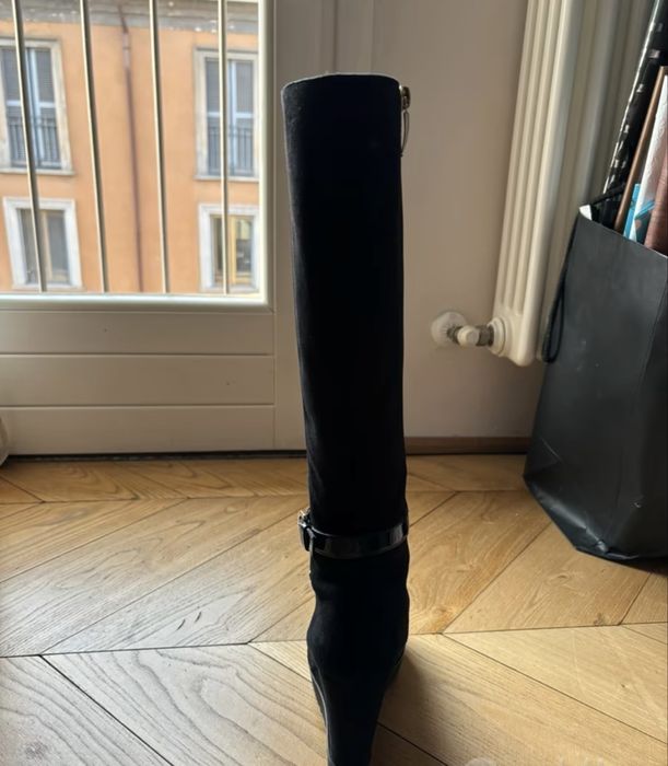 Дамски кожени ботуши Cesare Paciotti