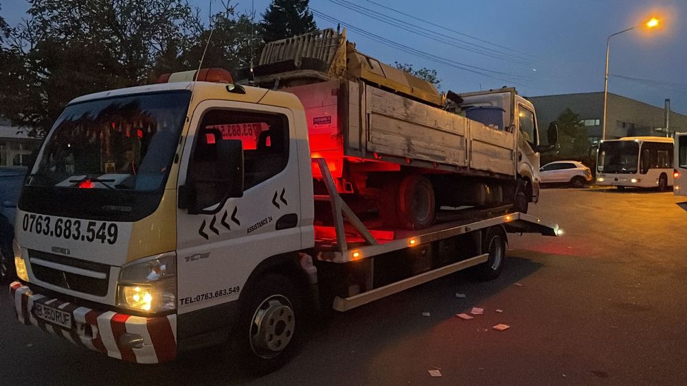 Tractari auto moto dube utilaje Transport platforma asistenta rutiera