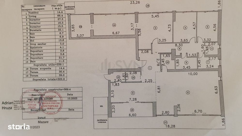 Penthouse de vanzare I WIN Herastrau I