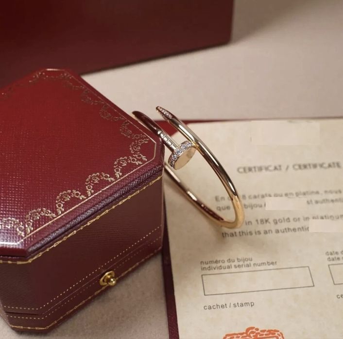 Cartier гривна rose gold