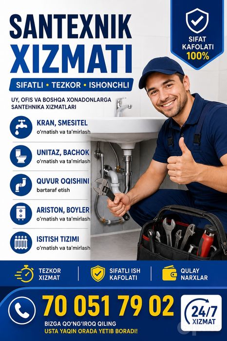Santexnik xizmati