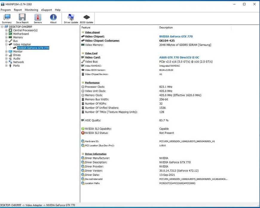 Placa video Gaming Asus Direct Cu II Nvidia GTX 770,2G,256 bit
