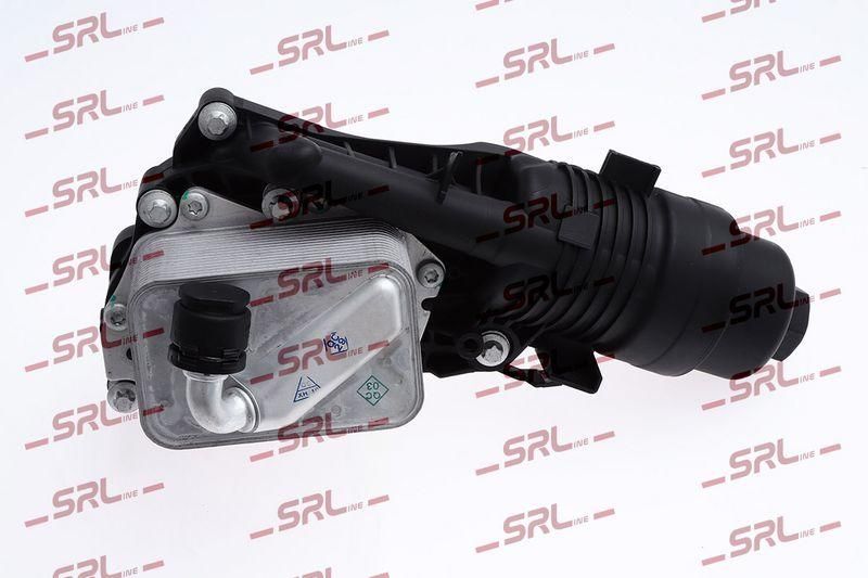 Radiator racire ulei, termoflot BMW Seria 1 (F40) 2019-2024, 2 Active/Gran Tourer (F45) 2014-2022, X1 F48 2015-2021; Mini Mini 2014-2023, 1.5 T, 2.0 T, Echipare: cu locas filtru ulei, fagure brazat, OE 11428649177, SRLine