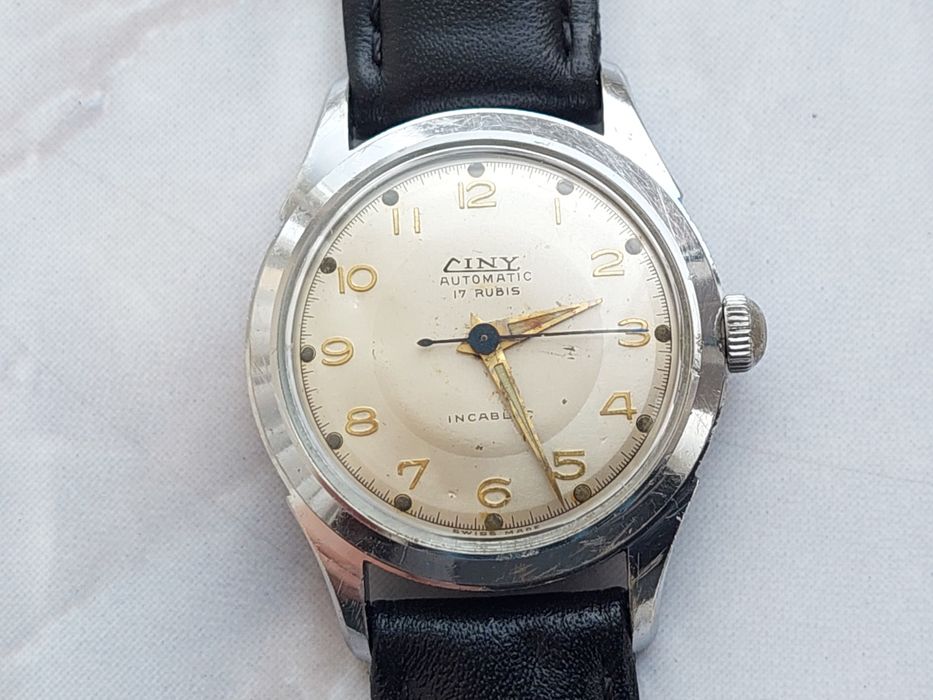 Ceas Ciny automatic functional, colectie
Mecanism Eta servisat. Diam.