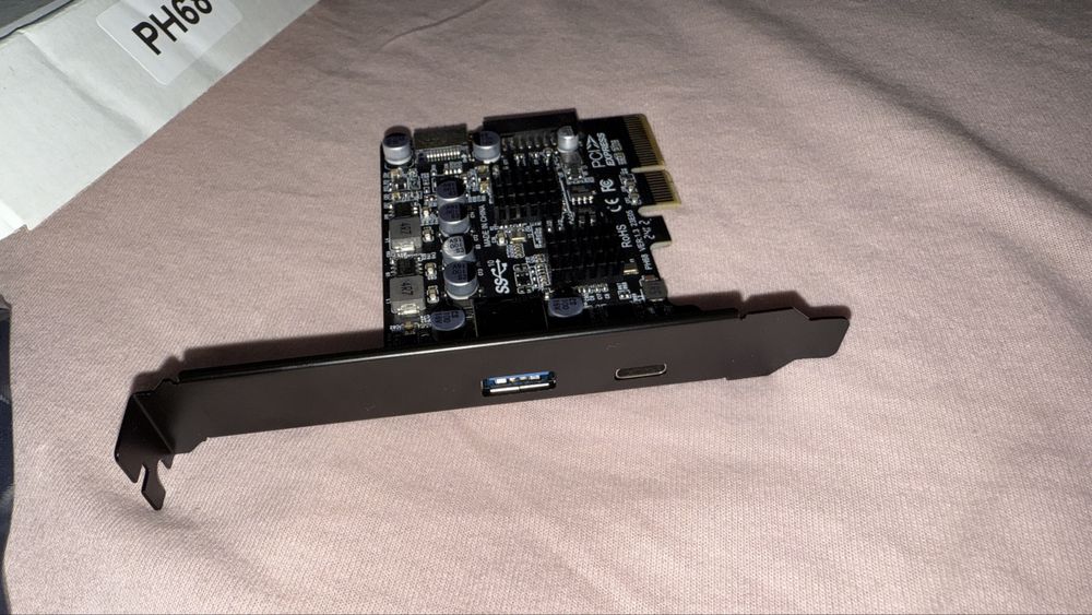 Продам плату расширения USB 3.2, Type-C