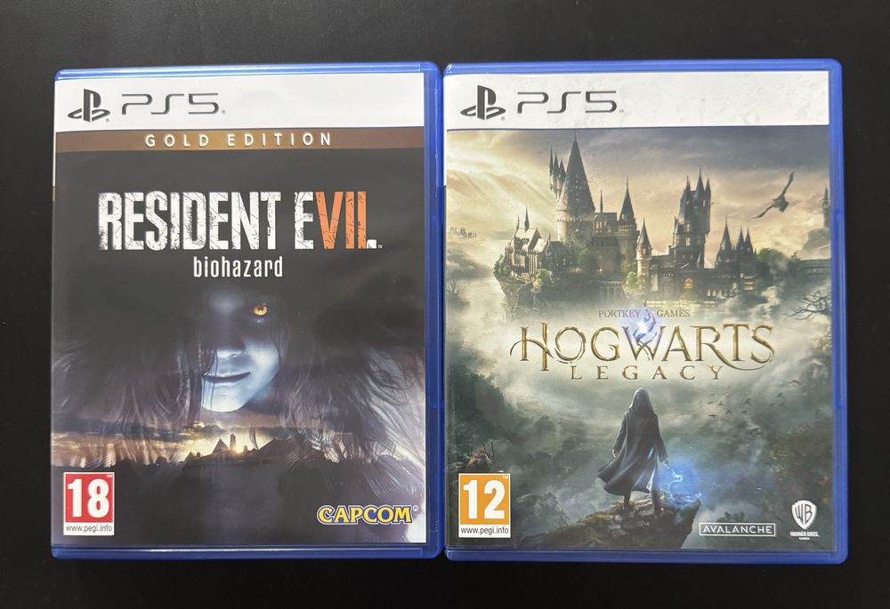 Resident Evil 7 biohazard, Hogwarts Legacy PS5