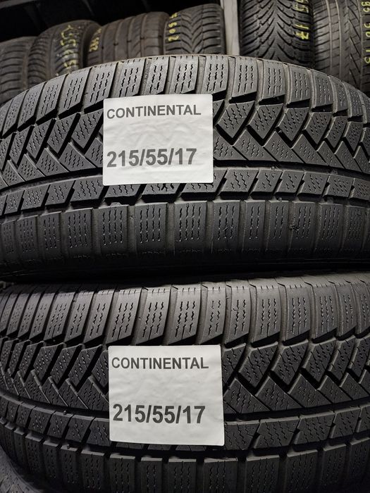 Anvelope 215 55 17 iarnă Continental Hankook Dunlop.