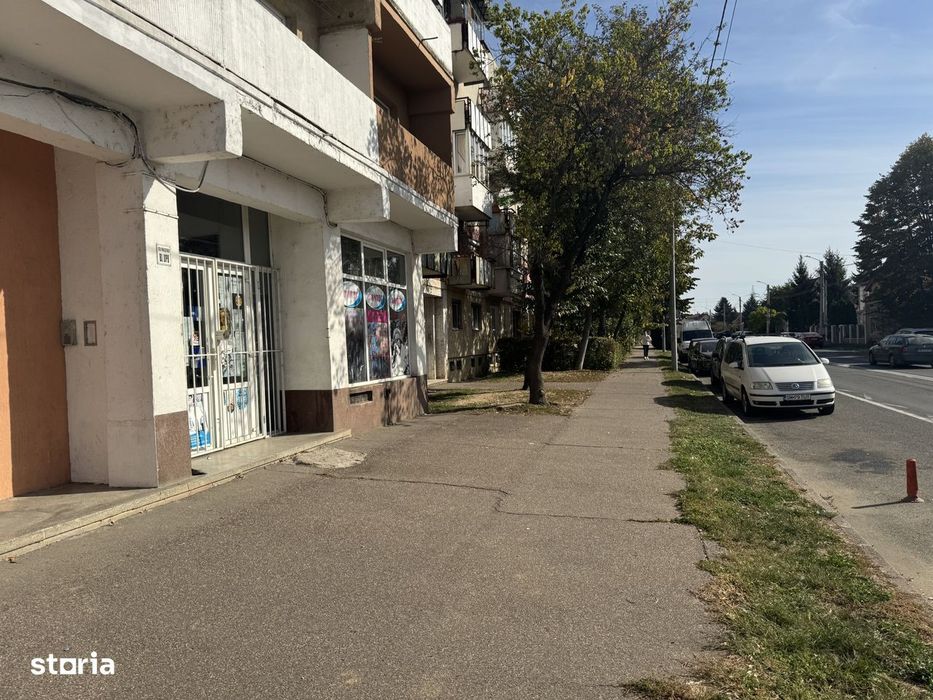 De vanzare spatiu comercial pe str. Paulestiui, 62 mp, 7,7 metri front