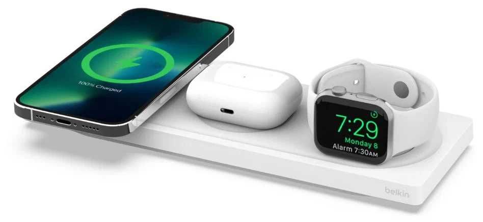Новый Belkin 3-in-1 Wireless Charging | Оригинал