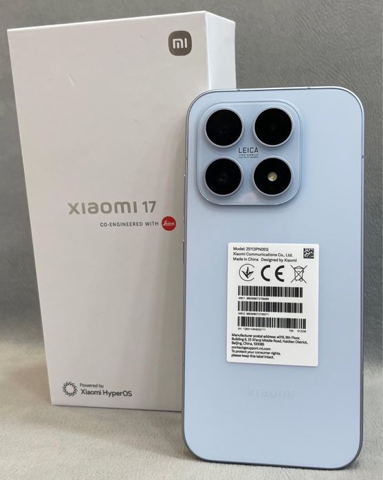 Xiaomi 17 Global 256, 512 Gb