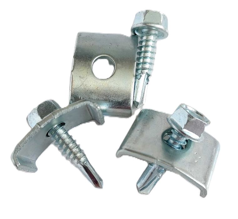 Sisteme de prindere pt garduri 40*40 zincate/verzi