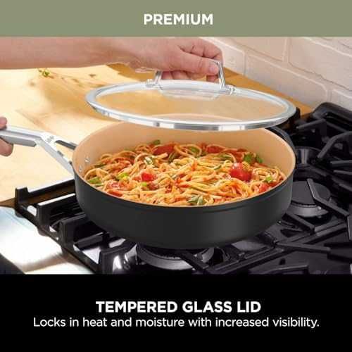 Нов Универсален Керамичен Тиган Ninja - Съвместим с Всички Котлони