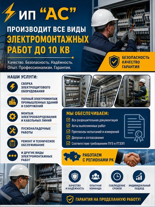 Щитовое оборудование.