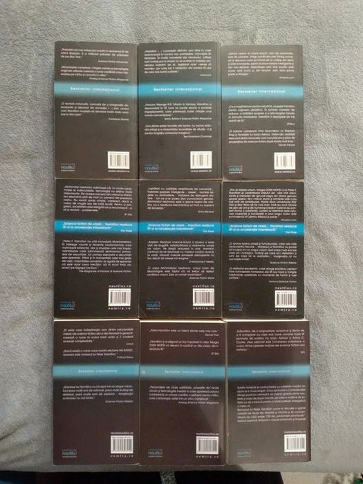 Trilogia Zorii Noptii - 9 volume - serie rara completa Nemira Nautilus