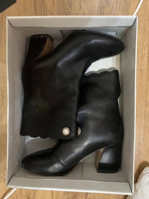 Ботильоны нат кожа на осень/весну