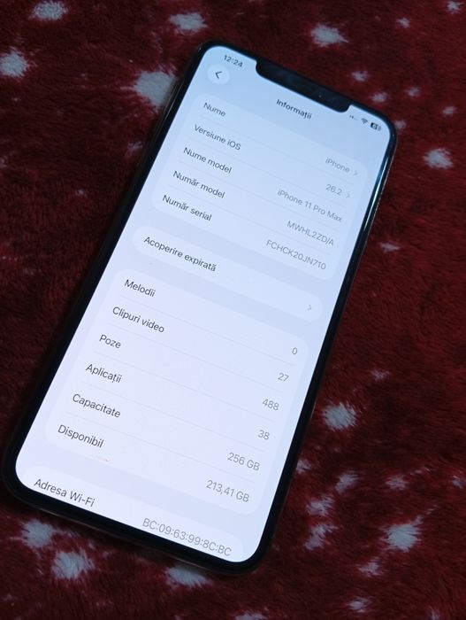 iPhone 11 pro max 256/baterie 83