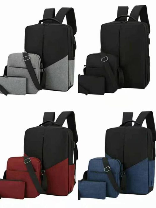 Набор рюкзак + сумка + клатч (3 в 1) – стиль и удобство каждый день