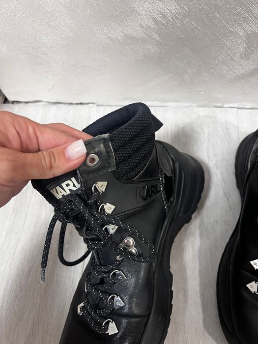 Karl Lagerfeld дамски боти / кубинки – оригинални, EU 38