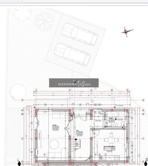 Triplex 4 camere DECOMANDATE, 112 mp utili, 184 mp curte, Urusagului